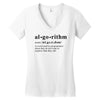 Algorithm Dictionary Women's V-Neck T-Shirt