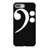 bass cleff funny iPhone 8 Plus Case