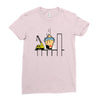 sumo pile driver Ladies Fitted T-Shirt
