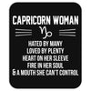 Capricorn Woman Mousepad