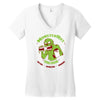 monsterrot saloon Women's V-Neck T-Shirt