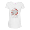 snow Maternity Scoop Neck T-shirt