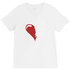 half of my heart is in heaven with my angel V-Neck Tee
