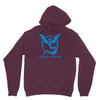 weisheit blau Hoodie