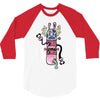 mixed up 3/4 Sleeve Shirt
