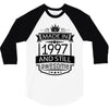 Made In 1997 And Still Awesome 3/4 Sleeve Shirt