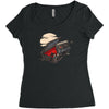 dead man walking Women's Triblend Scoop T-shirt