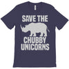 save the chubby unicorns (2) T-Shirt
