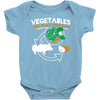 vegetables are what food eats Baby Onesie