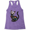 loco coco skul cat Racerback Tank