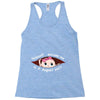 August Peeking Out Baby Girl Racerback Tank
