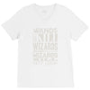 wizards kill wizards V-Neck Tee