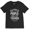 My Favorite People Call Me Teacher V-Neck Tee