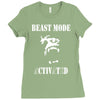 beast mode Ladies Fitted T-Shirt