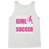 all this girl cares about is soccer and like maybe 3 people Tank Top