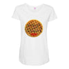 Stranger Things Christmas Light Maternity Scoop Neck T-shirt