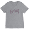 cute enjoy V-Neck Tee
