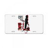 cat shirt License Plate