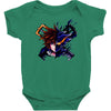 more heart than less Baby Bodysuit