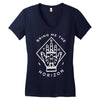 bring me the horizon diamond hand Women's V-Neck T-Shirt