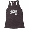 fresse ,spr&uuml;che,party,dumm mach,film Racerback Tank