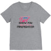 Move Over Boys Let This Girl Show You How To Be A Firefighter V-Neck Tee