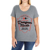 Welcome To My Table Dungeon Master Ladies Curvy T-Shirt