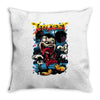 zombie mouse Throw Pillow