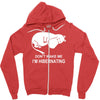 moomin inspired Zipper Hoodie