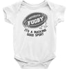 fugby it's a rucking good game Baby Onesie