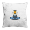 ide lamp Throw Pillow