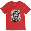 lion V-Neck Tee