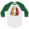 it's only ketchup 3/4 Sleeve Shirt