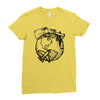 explore, travel, live and love life Ladies Fitted T-Shirt