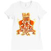 old memories &ndash; orange Ladies Fitted T-Shirt