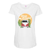 Sleep Around Maternity Scoop Neck T-shirt