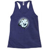 dramatic chipmunk Racerback Tank