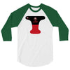pool black red 3/4 Sleeve Shirt