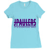 jake paulers Ladies Fitted T-Shirt