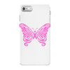 breast cancer butterfly iPhone 7 Case
