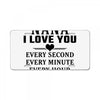I Love You Nana License Plate