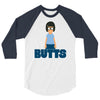 butts 3/4 Sleeve Shirt