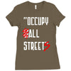 occupy all streets as seen on jay Ladies Fitted T-Shirt