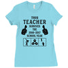 This Teacher Survived The 2016 2017 School Year Ladies Fitted T-Shirt