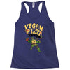 vegan pizza power Racerback Tank