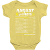 August Girl Facts Leo Baby Onesie