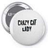 crazy cat lady Pin-back button