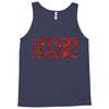 santa red glitter Tank Top