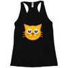 cat yellow Racerback Tank