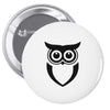 owl  (9) Pin-back button